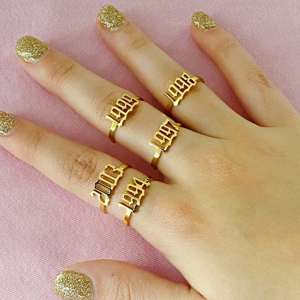 Birth Year Ring